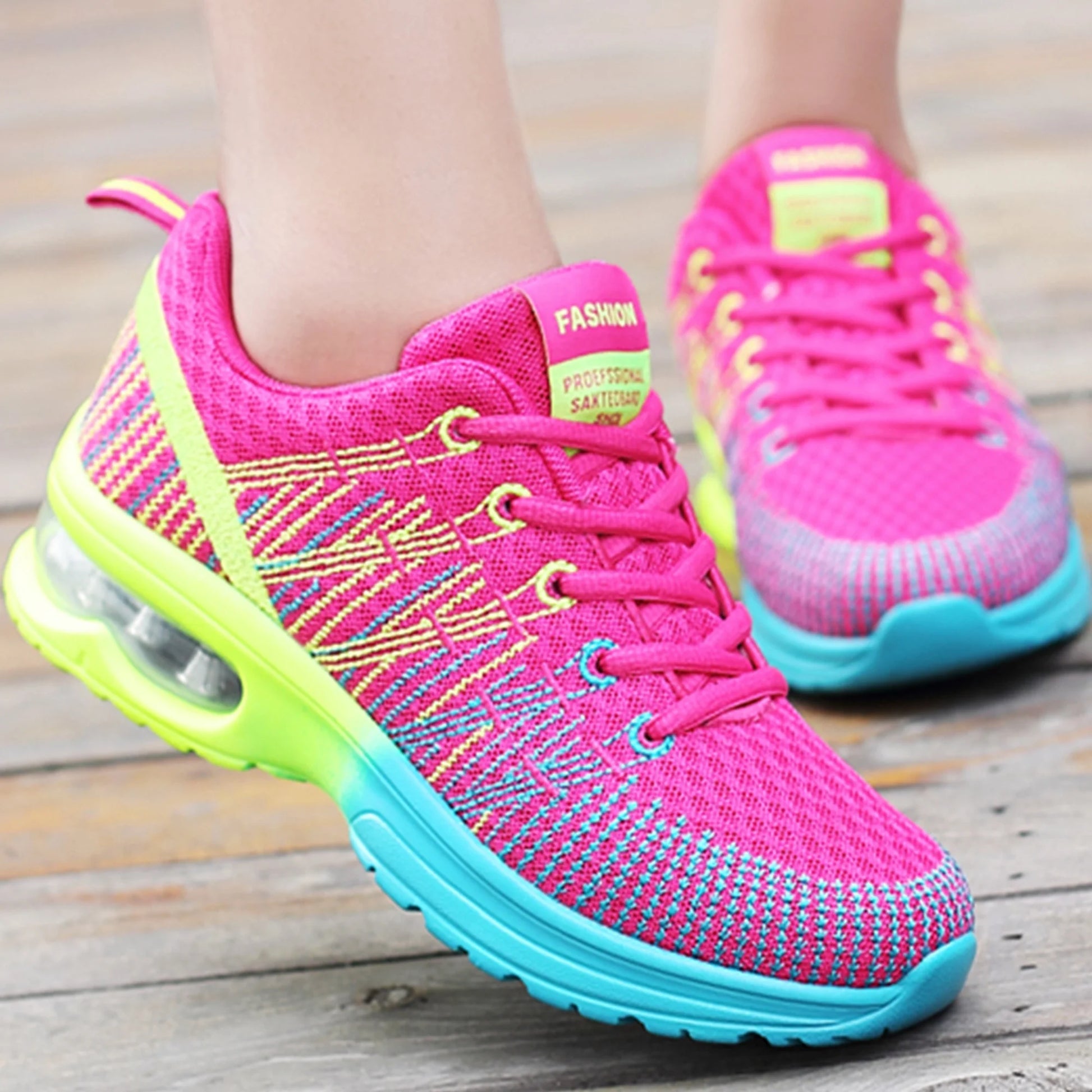 Sneaker for Women Breathable Athletic Air Cushion Running Shoes Lightweight Sport Shoes