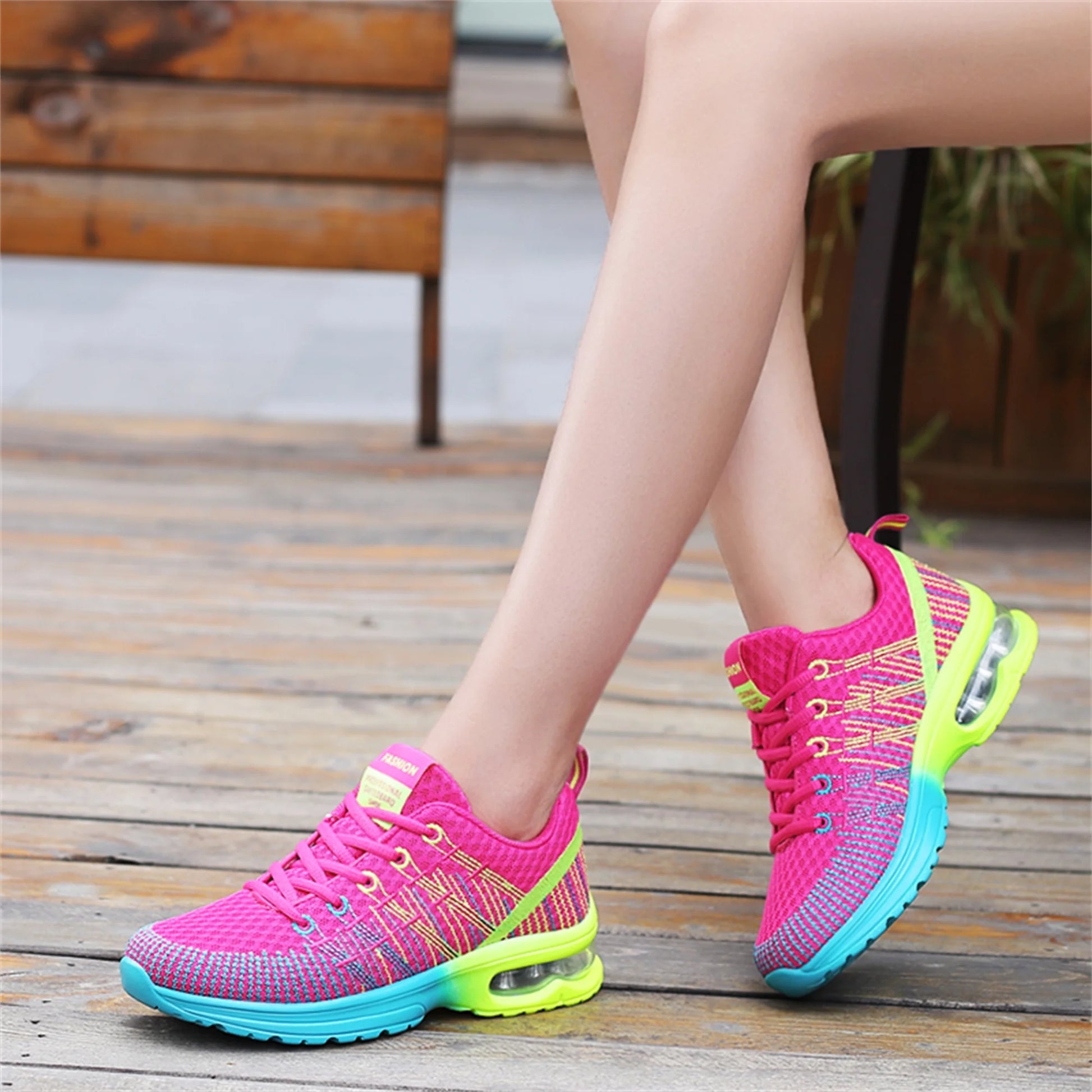 Sneaker for Women Breathable Athletic Air Cushion Running Shoes Lightweight Sport Shoes