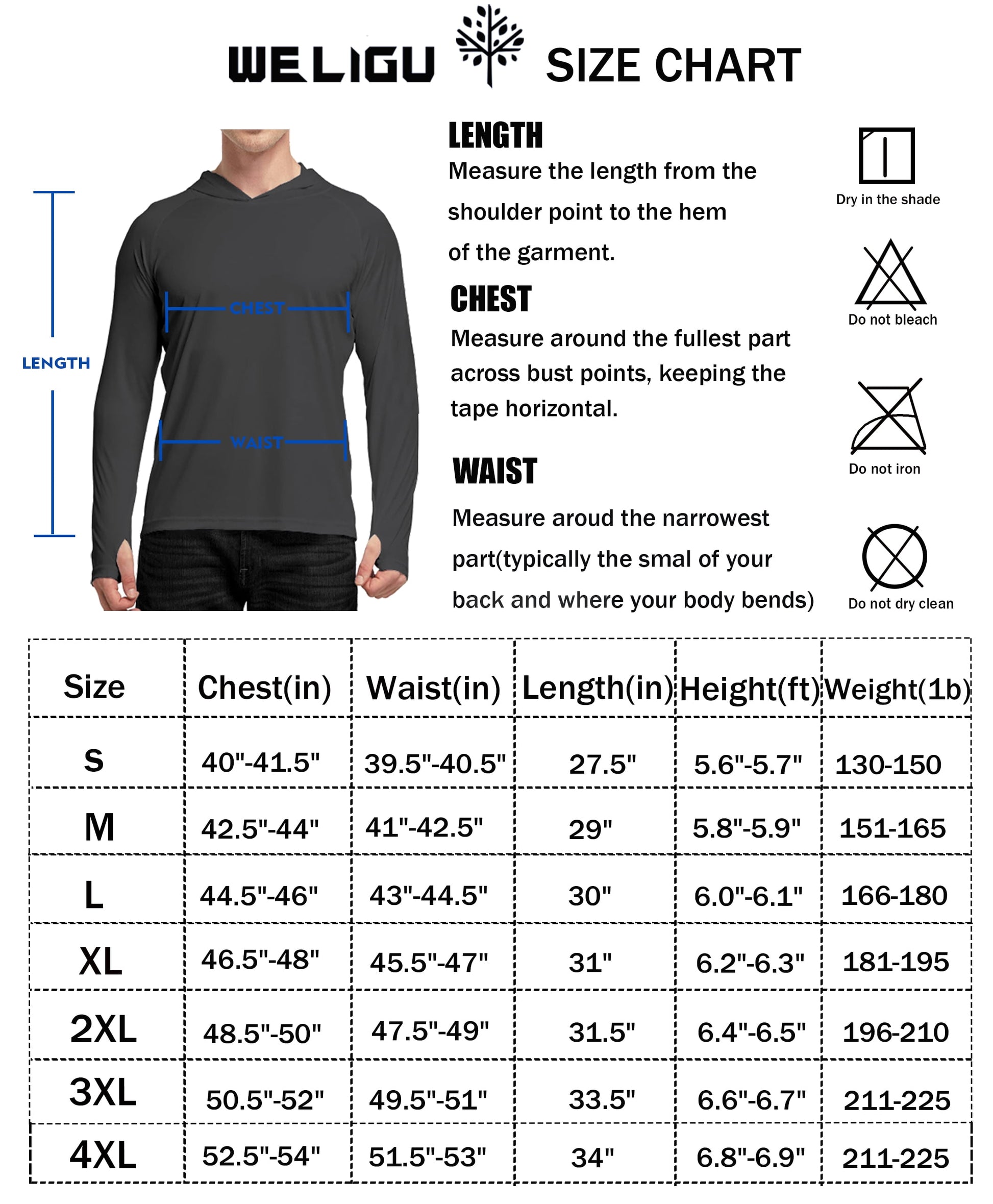 Men'S UPF 50+ Sun Protection Hoodie Shirt Long Sleeve SPF Fishing Outdoor UV Shirt Hiking Lightweight X-Large