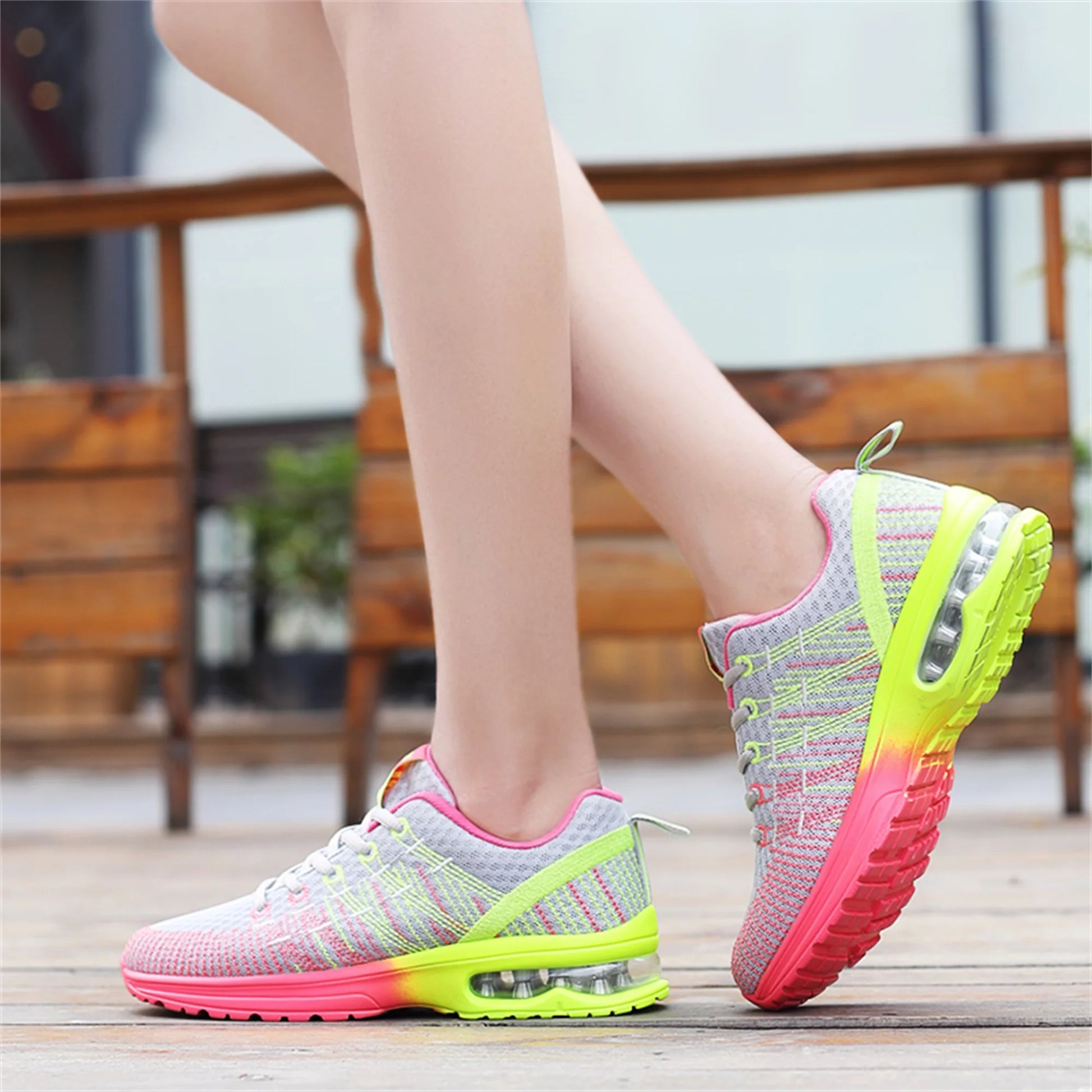 Sneaker for Women Breathable Athletic Air Cushion Running Shoes Lightweight Sport Shoes